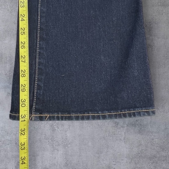 Abrand A ’99 Alice Low Rise Waist Boot Cut Jeans Women’s Dark Rinse Wash Sz: 30 - Picture 14 of 16